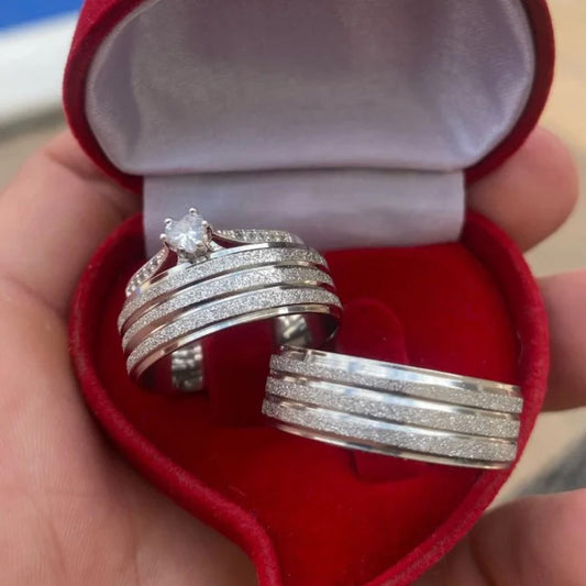 Par De Alianca Prata R703 7Mm 2 Anos De Garantia